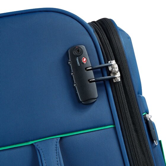 Delsey Paris x Zestaw walizek na 4 kółkach United Colors of Benetton Colour Block 3 szt.