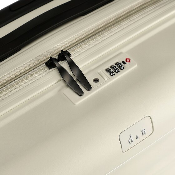 d&n Travel Line 4700 4 kółka Walizka 68 cm z plisą rozprężną