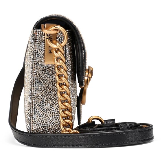 PINKO Love One Mini Torba Torba na ramię Skórzany 18 cm