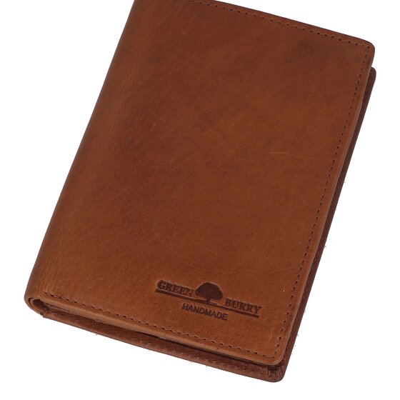 Greenburry Newport Portfel Ochrona RFID Skórzany 12.5 cm