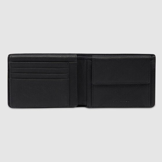 Piquadro Cronus Portfel Ochrona RFID Skórzany 12.5 cm