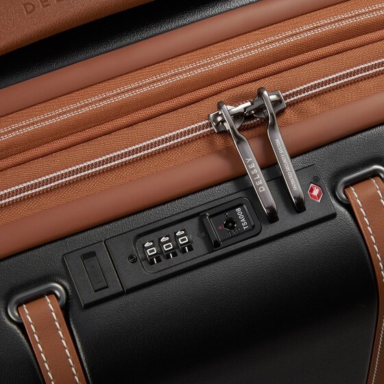 Delsey Paris Cadence 4 kółka Walizka kabinowy 55 cm z plisą rozprężną