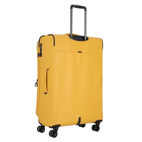 Mandarina Duck Eco Coated 4 kółka Walizka L 78 cm z plisą rozprężną