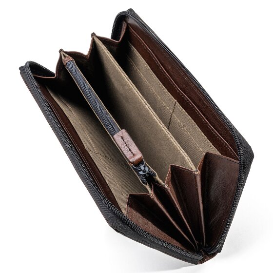 Farmhood Memphis Portfel Ochrona RFID Skórzany 19.5 cm