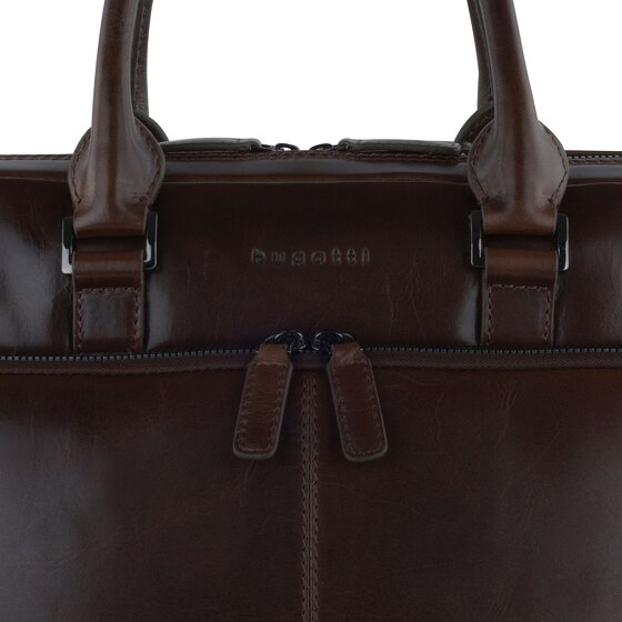 bugatti Romano Teczka Skórzany 40 cm Komora na laptopa