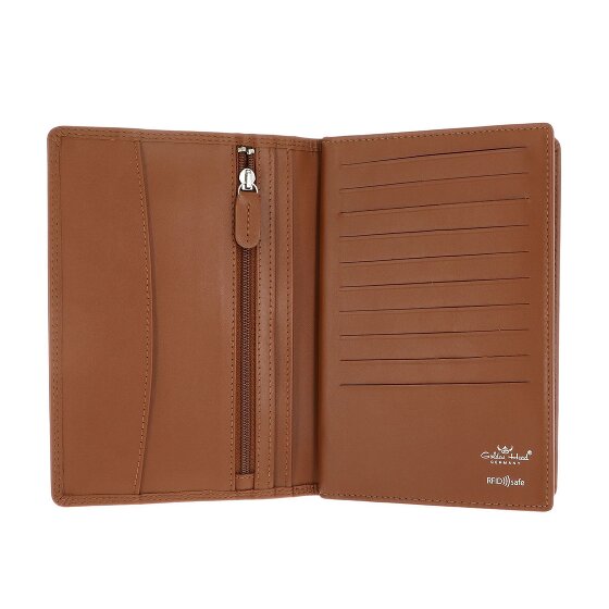 Golden Head Polo Portfel Ochrona RFID Skóra 11.5 cm