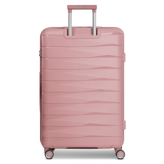 Franky London 4 kółka Walizka L 74 cm z plisą rozprężną