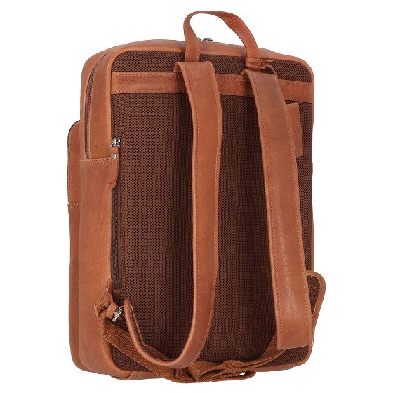 Burkely Antique Avery Plecak skórzany 44 cm Komora na laptopa