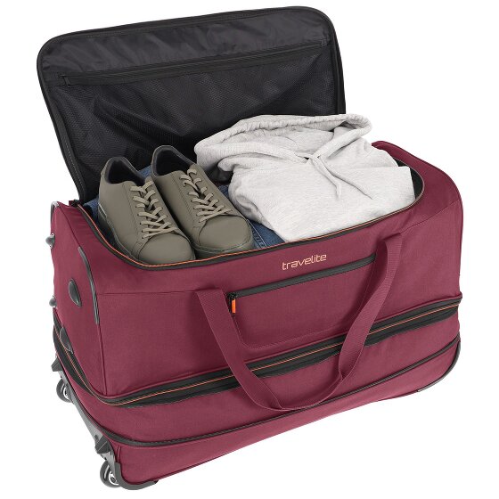 Travelite Basics 2 kółka Torba podróżna 70 cm z plisą rozprężną
