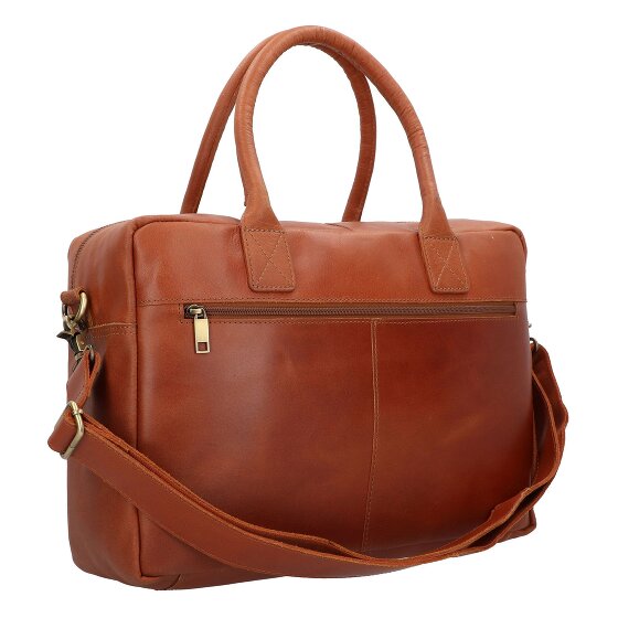 Burkely Vintage Mitch Briefcase Leather 39 cm Komora na laptopa