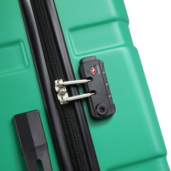Delsey Paris x Zestaw 4-kołowych walizek United Colors of Benetton Now Hardside 3 szt. z elastycznym zagięciem
