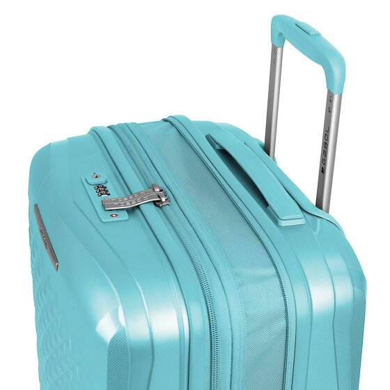 Gabol Queens 4 kółka Zestaw walizek 4-części z plisą rozprężną