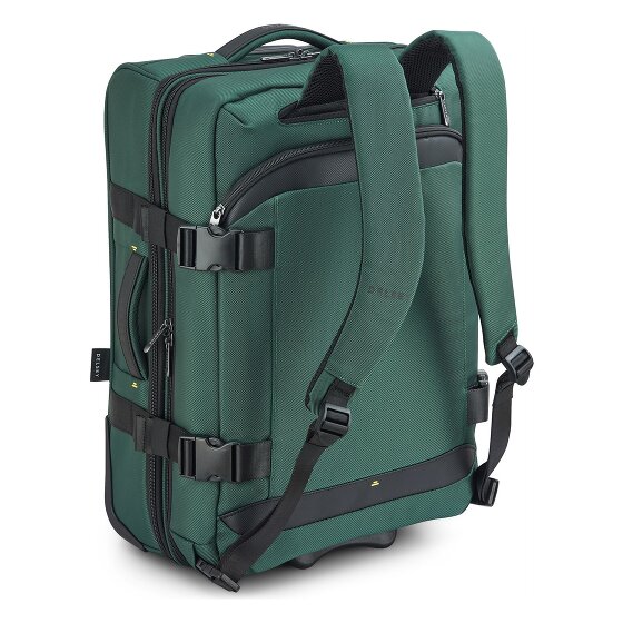 Delsey Paris DLC Pro 2 kółka Walizka kabinowa 55 cm Komora na laptopa