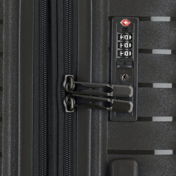 d&n Travel Line 4500 4 kółka Zestaw walizek 3-części z plisą rozprężną