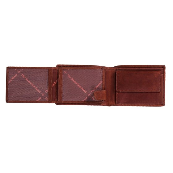 The Chesterfield Brand Marvin Portfel Ochrona RFID Skórzany 10 cm