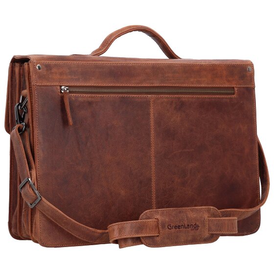 Greenland Nature Montana Briefcase Leather 40 cm