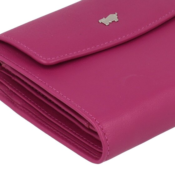 Braun Büffel Joy Portfel Ochrona RFID Skórzany 12 cm