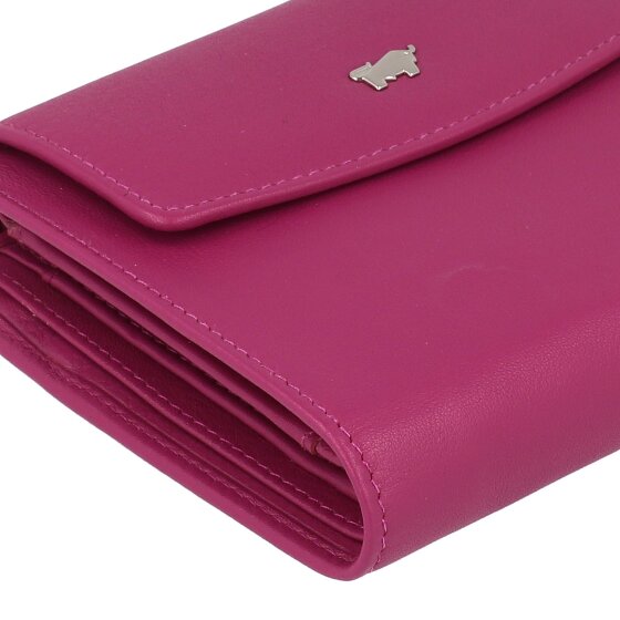 Braun Büffel Joy Portfel Ochrona RFID Skórzany 12 cm