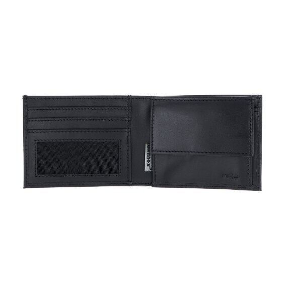oxmox Leather Portfel Ochrona RFID Skóra 11 cm