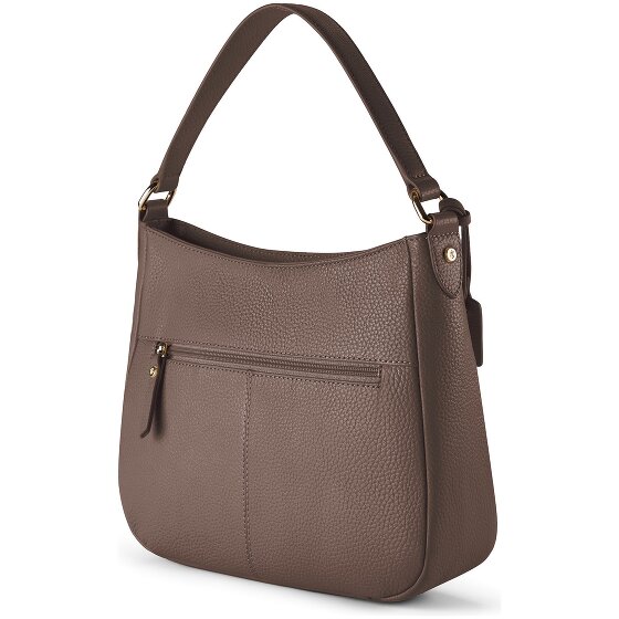 Lazarotti Skórzana torba na ramię typu hobo „Bologna” – 27 cm