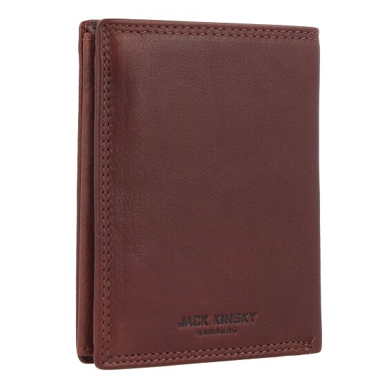 Jack Kinsky Montreal Portfel Ochrona RFID Skórzany 12 cm