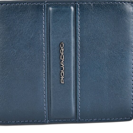 Piquadro Victor Portfel Ochrona RFID Skóra 11 cm