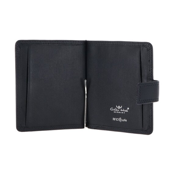 Golden Head Polo Portfel Ochrona RFID Skóra 10 cm