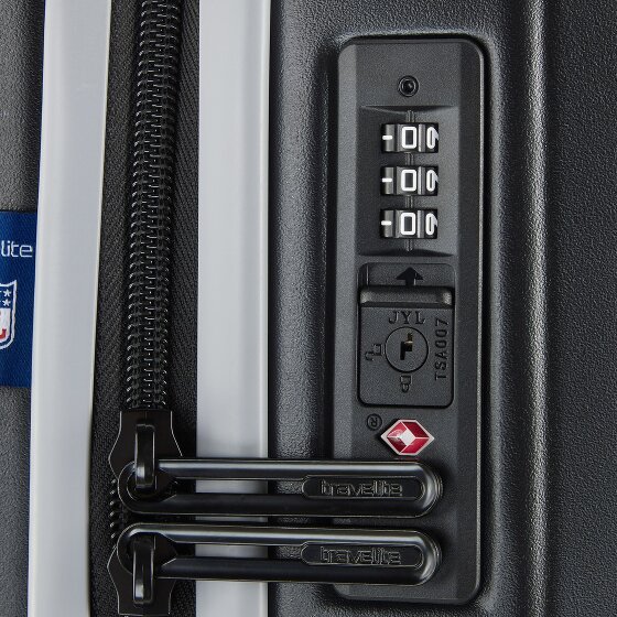 Travelite travelite x NFL 4 kółka Zestaw walizek 3-części z funkcją poszerzenia