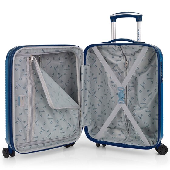 Gabol Balance XP 4 kółka Zestaw walizek 4-części z plisą rozprężną