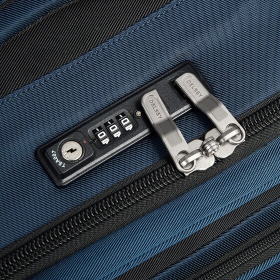 Delsey Paris Sky Max 2.0 4 kółka Zestaw walizek 3-części z plisą rozprężną