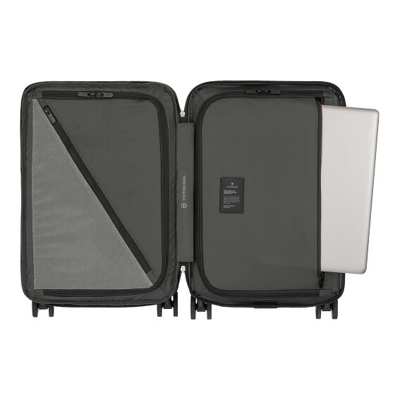 Victorinox Airox Advanced 4 kółka Walizka kabinowy S 55 cm Komora na laptopa z plisą rozprężną