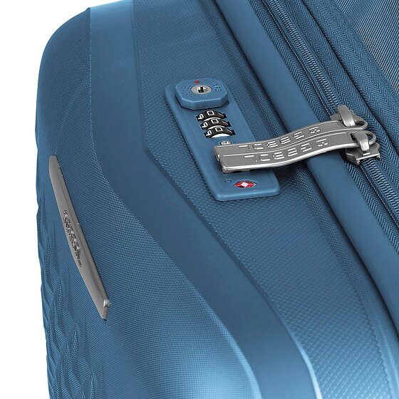 Gabol Queens 4 kółka Walizka kabinowy S 54 cm z plisą rozprężną