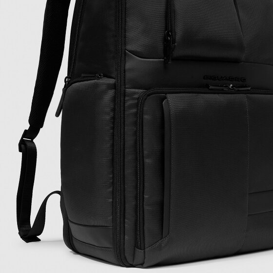 Piquadro W129 Plecak podróżny 46 cm z przegrodą na laptopa i rozszerzaną plisą