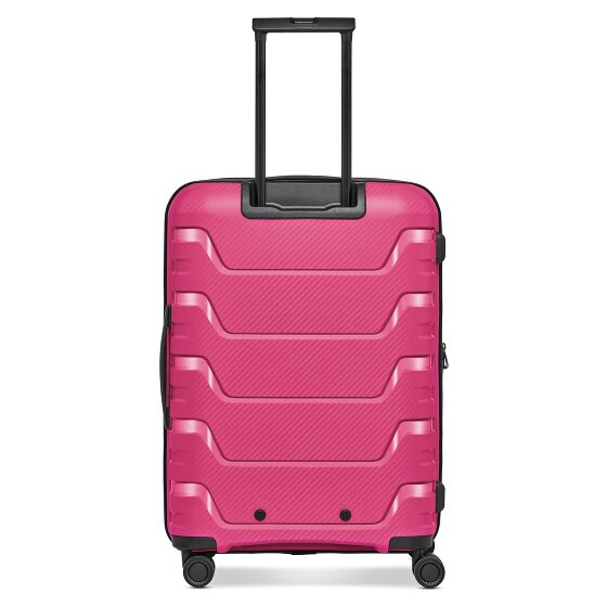 Smartbox Edition 01 4 kółka Zestaw walizek 3-części z plisą rozprężną