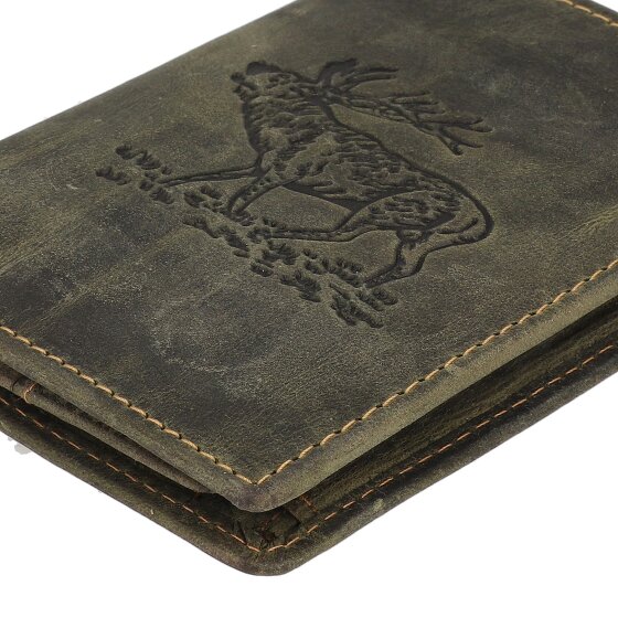 Greenburry Vintage Portfel Skórzany 9.5 cm