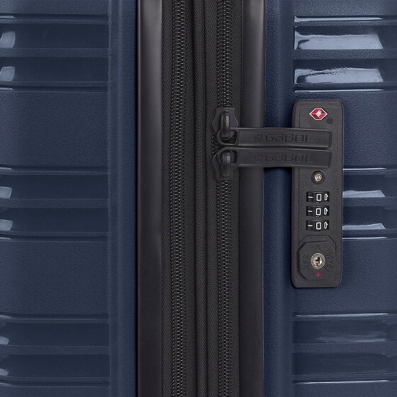 Gabol Uyiko 4 kółka Walizka kabinowy 54 cm z plisą rozprężną