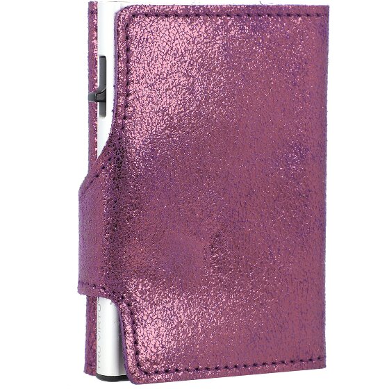 Tru Virtu Etui na karty kredytowe Click & Slide RFID Leather 6,5 cm