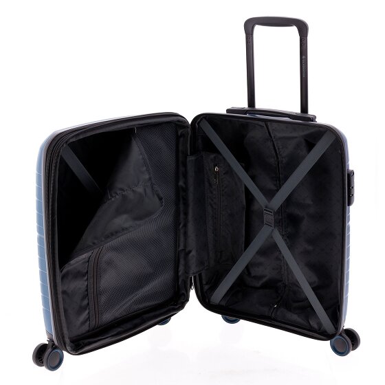 Gladiator 3400 4 kółka Walizka kabinowy 55 cm z plisą rozprężną