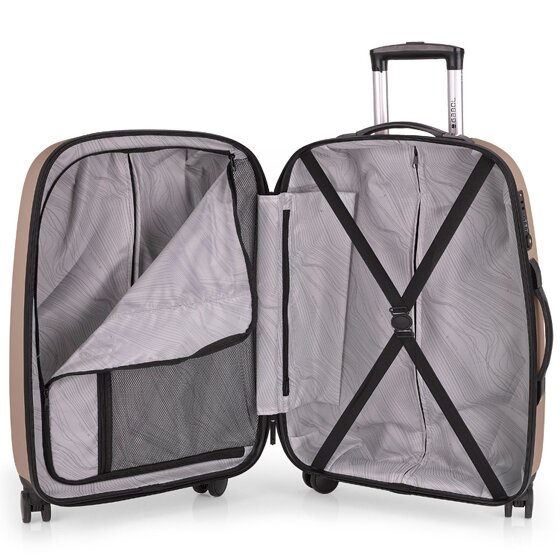 Gabol Paradise XP 4 kółka Walizka M 67 cm z plisą rozprężną