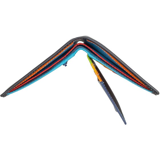 DuDu Skórzany portfel RFID 9,5 cm