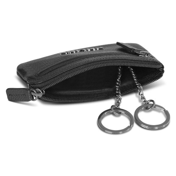 Police Portfel z kluczem Skóra 11.5 cm