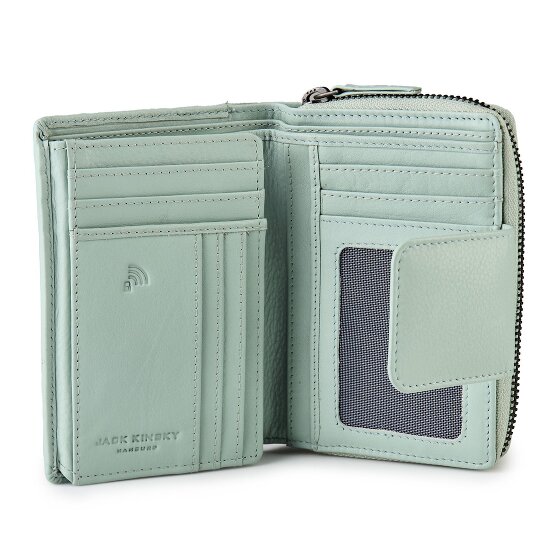 Jack Kinsky Livorno 511 Portfel Ochrona RFID Skórzany 9.5 cm
