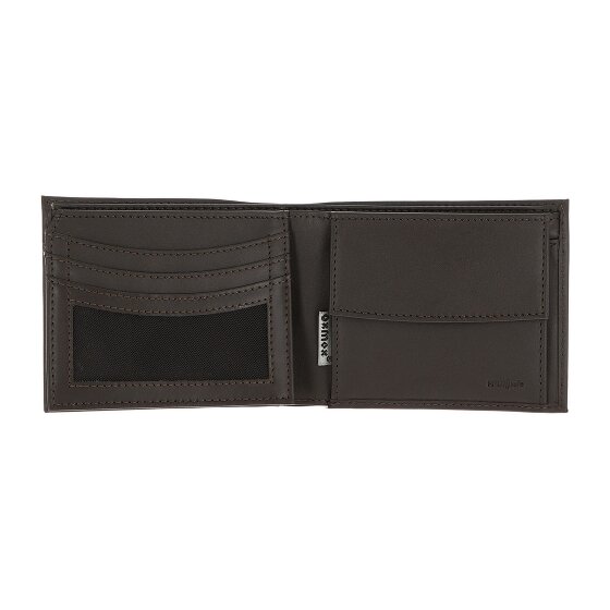 oxmox Leather Portfel Ochrona RFID Skóra 10 cm