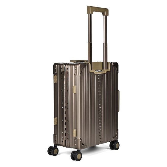 Aleon Walizka kabinowa Traveler International z 4 kółkami, Aluminium, 55 cm