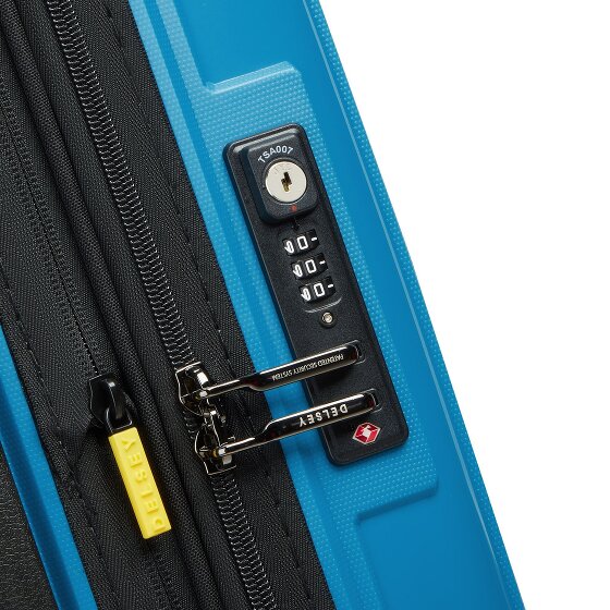 Delsey Paris Lutece Se 4 kółka Walizka kabinowy 55 cm z plisą rozprężną