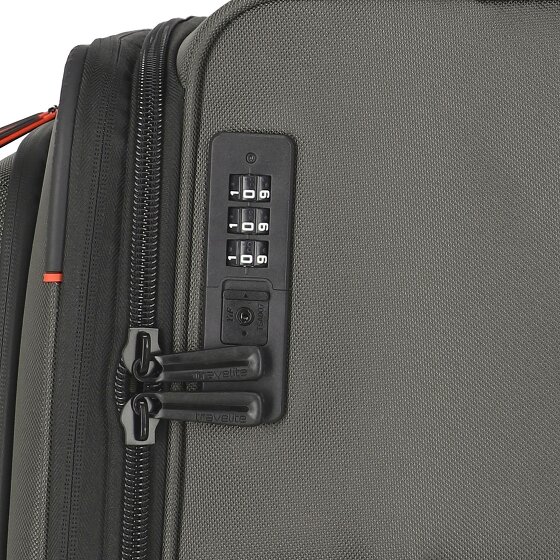 Travelite Crosslite 5.0 4 kółka Walizka M 66 cm z plisą rozprężną