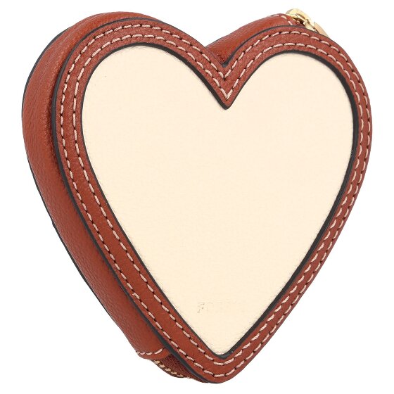 Fossil Skórzany portfel na monety 10,5 cm