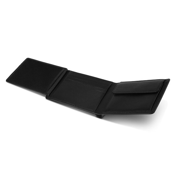 Redolz Leather Essentials QF portfel RFID skórzany rozkładany 12 cm