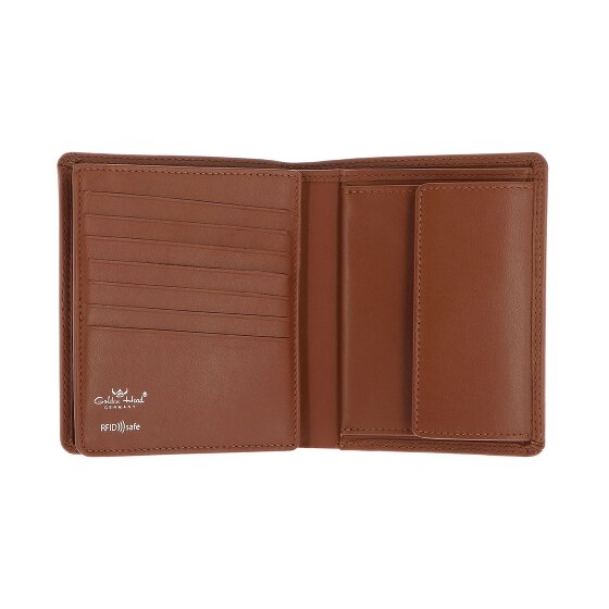 Golden Head Polo Wallet RFID Leather 10 cm