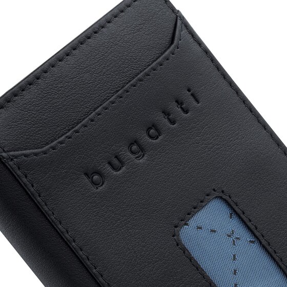 bugatti Secure Slim Portfel Ochrona RFID Skórzany 8 cm